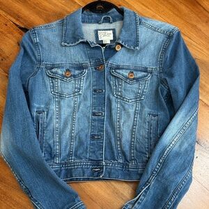 Forever 21 Blue Denim Jean Jacket